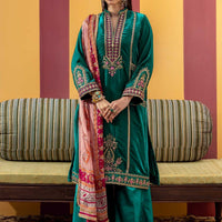 Design 4 - Maria B Festive Embroidered Stitched