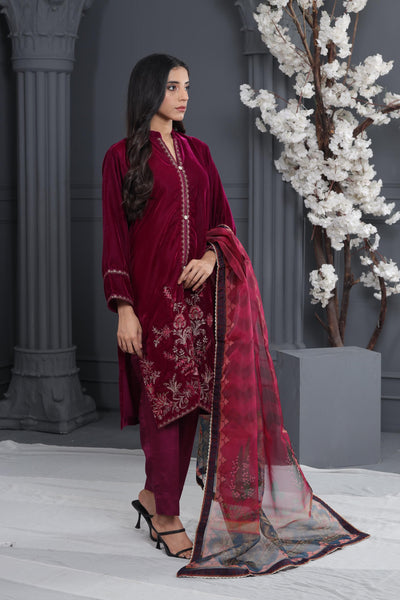 Design 5 - Maria B Festive Embroidered Stitched