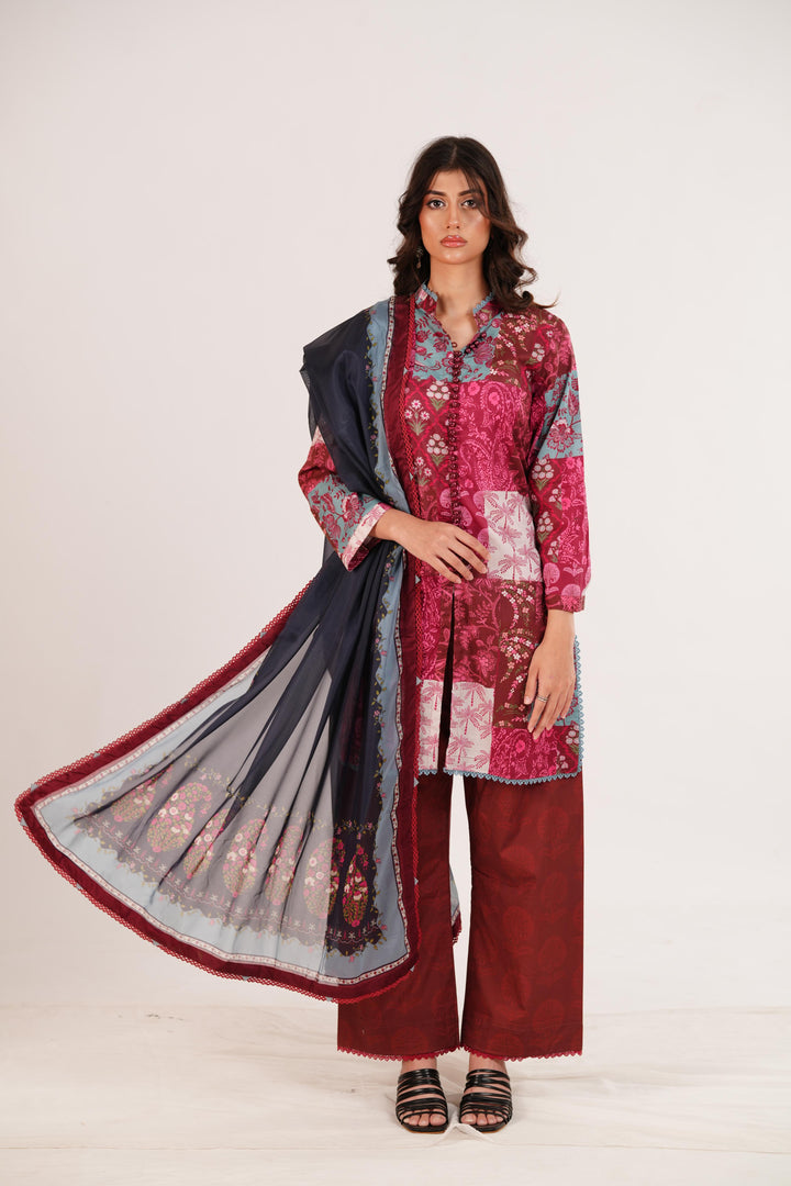 Mevi-5A | Zara Shahjahan Stitched - Coco Prints Edit III