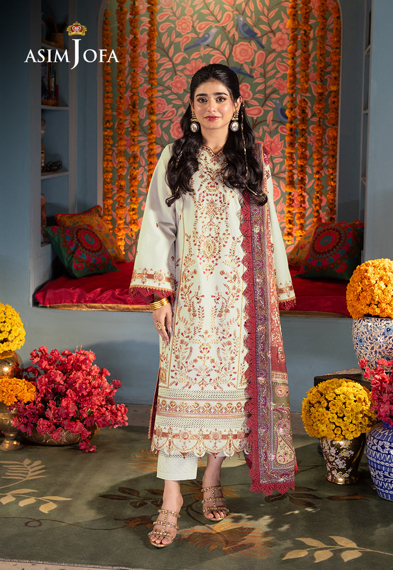 Design 9 - Asim Jofa Asra Printed Collection