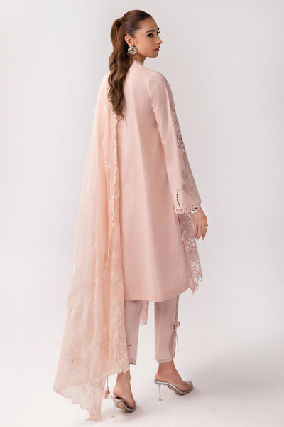 Lawn Pink Stitched Suit - Qalamkar