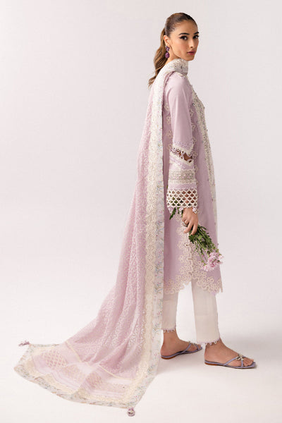 Lawn Lilac Stitched Suit - Qalamkar