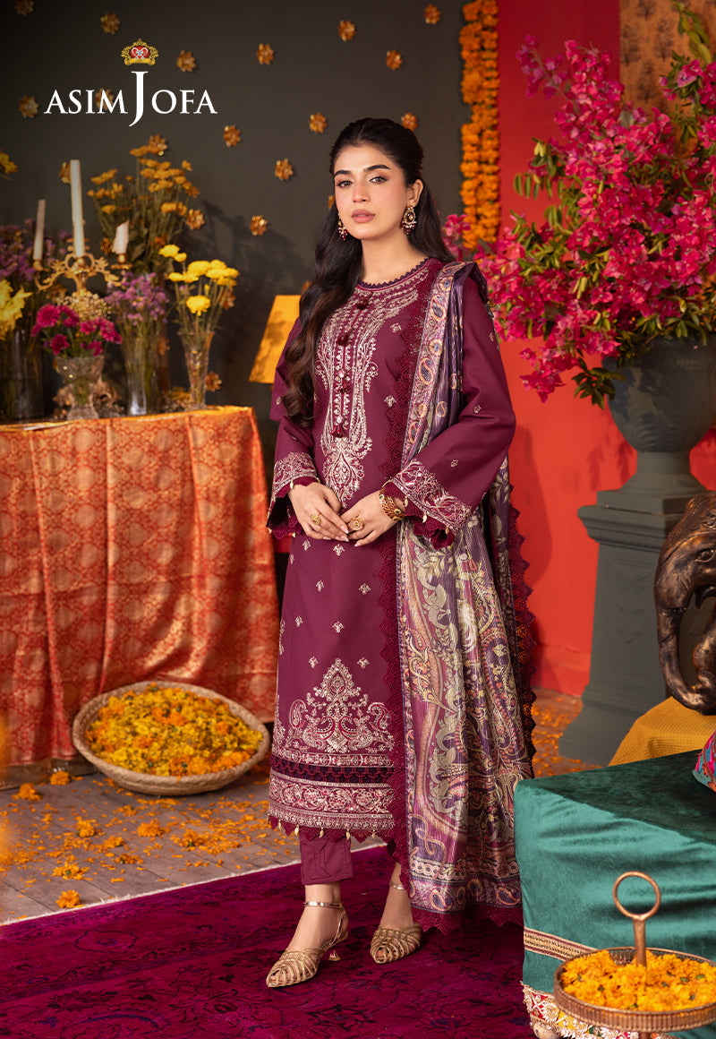 Design 8 - Asim Jofa Asra Printed Collection