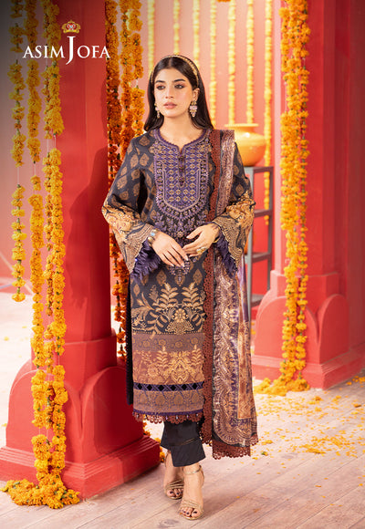 Design 1 - Asim Jofa Asra Printed Collection