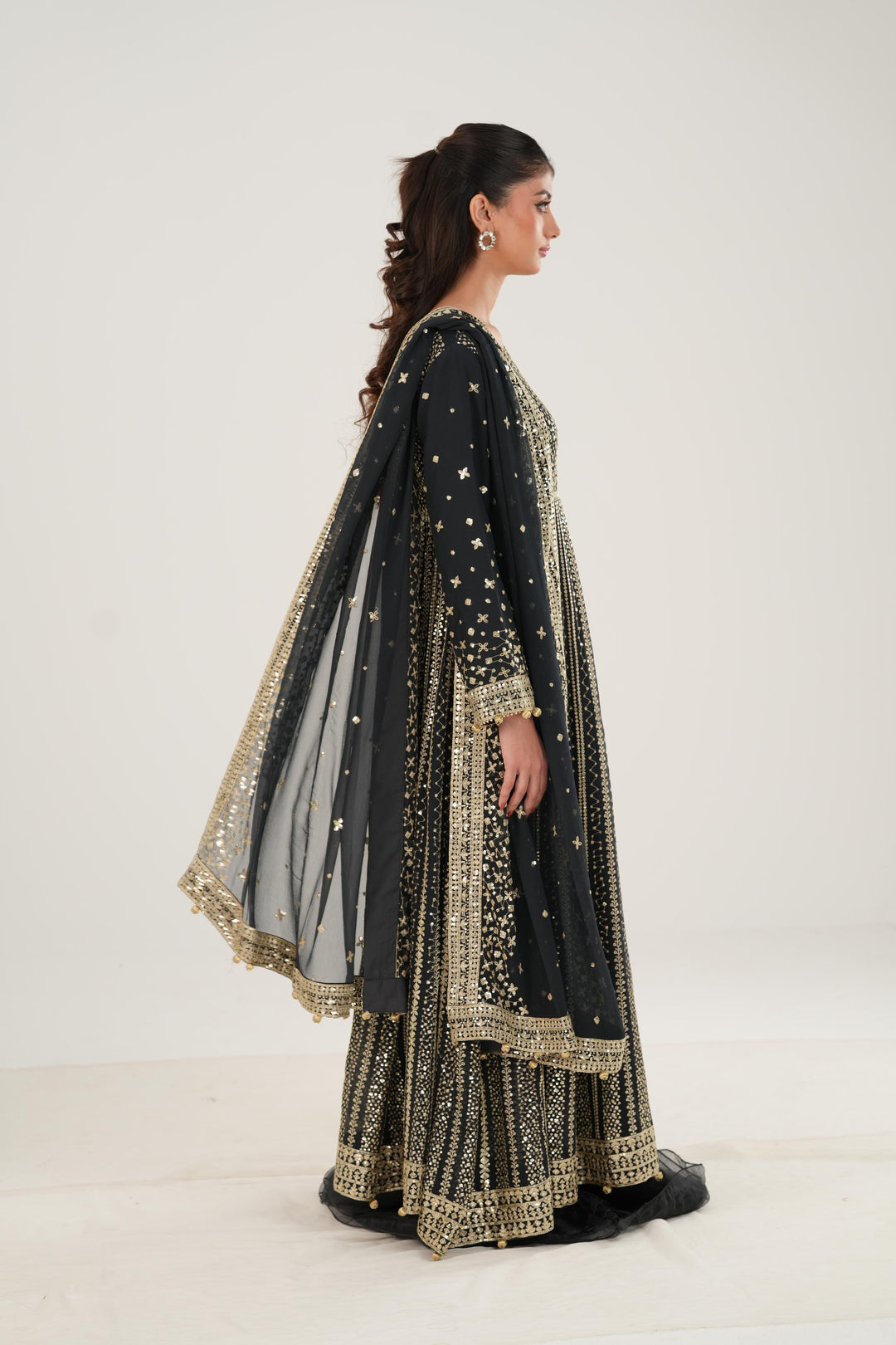 Midnight Navy - Farasha Essence Formals Stitched