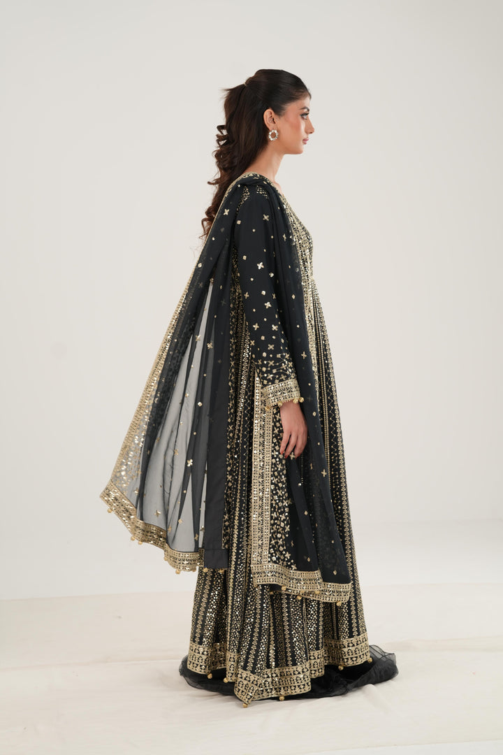 Midnight Navy - Farasha Essence Formals Stitched