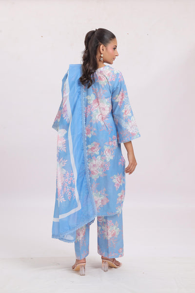 Mistelle - Ayzel Printed Embroidered Stitched