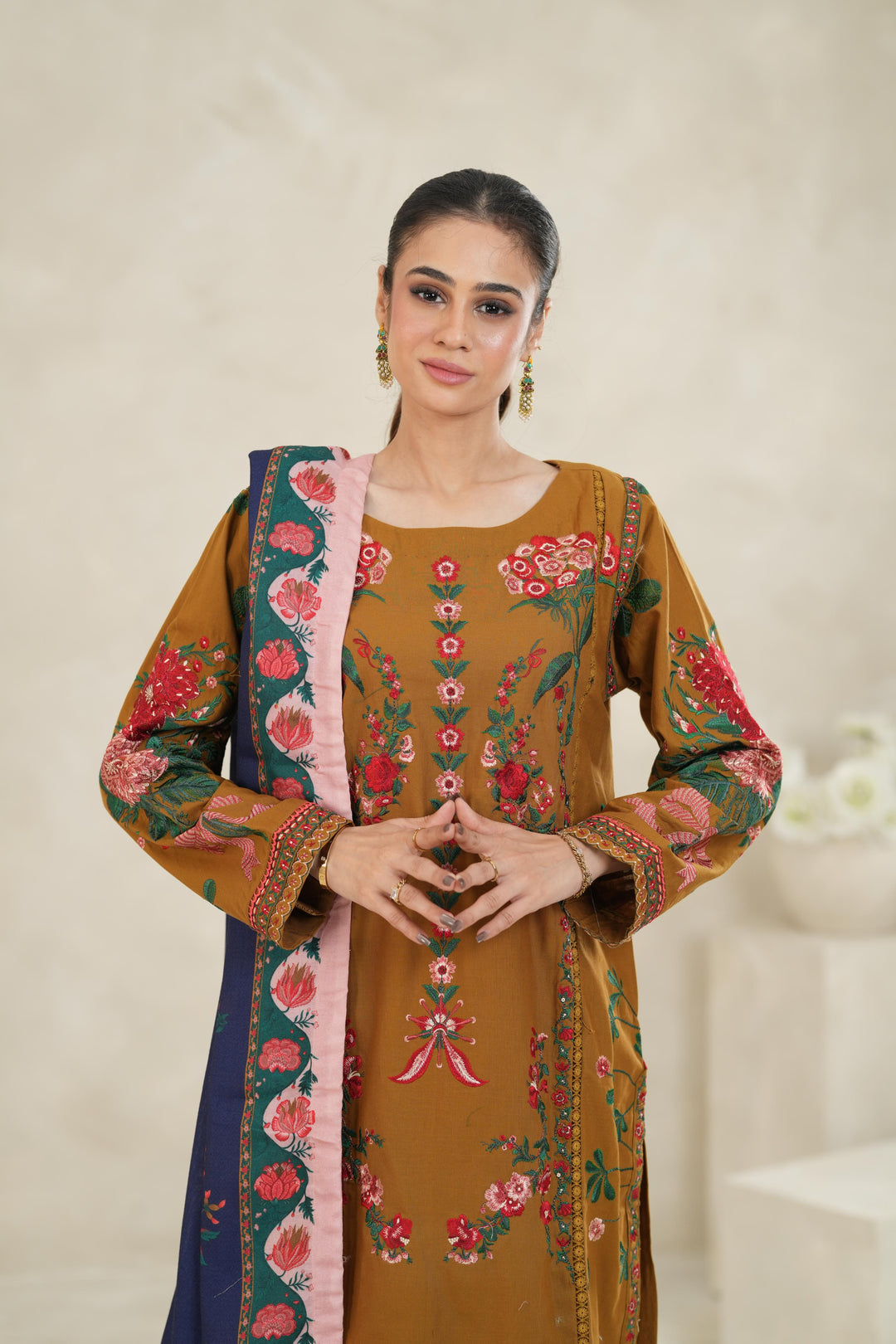 Mitra - Hussain Rehar Jugnu Collection Stitched