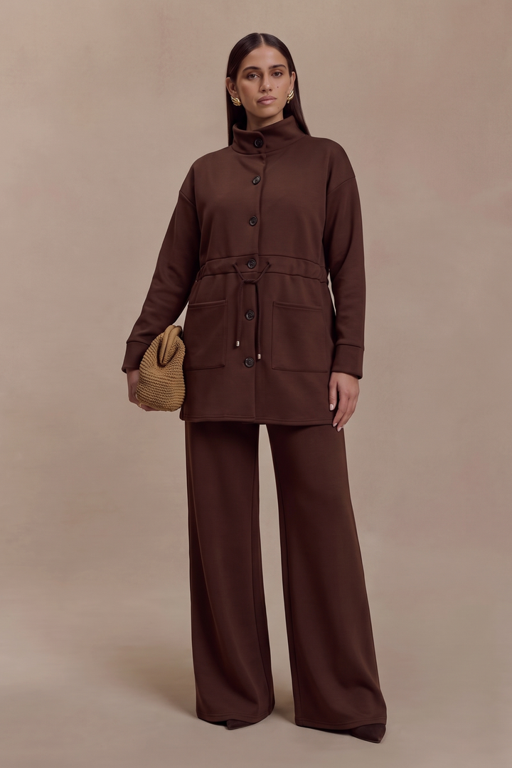 Mocha Fleece Co-Ord