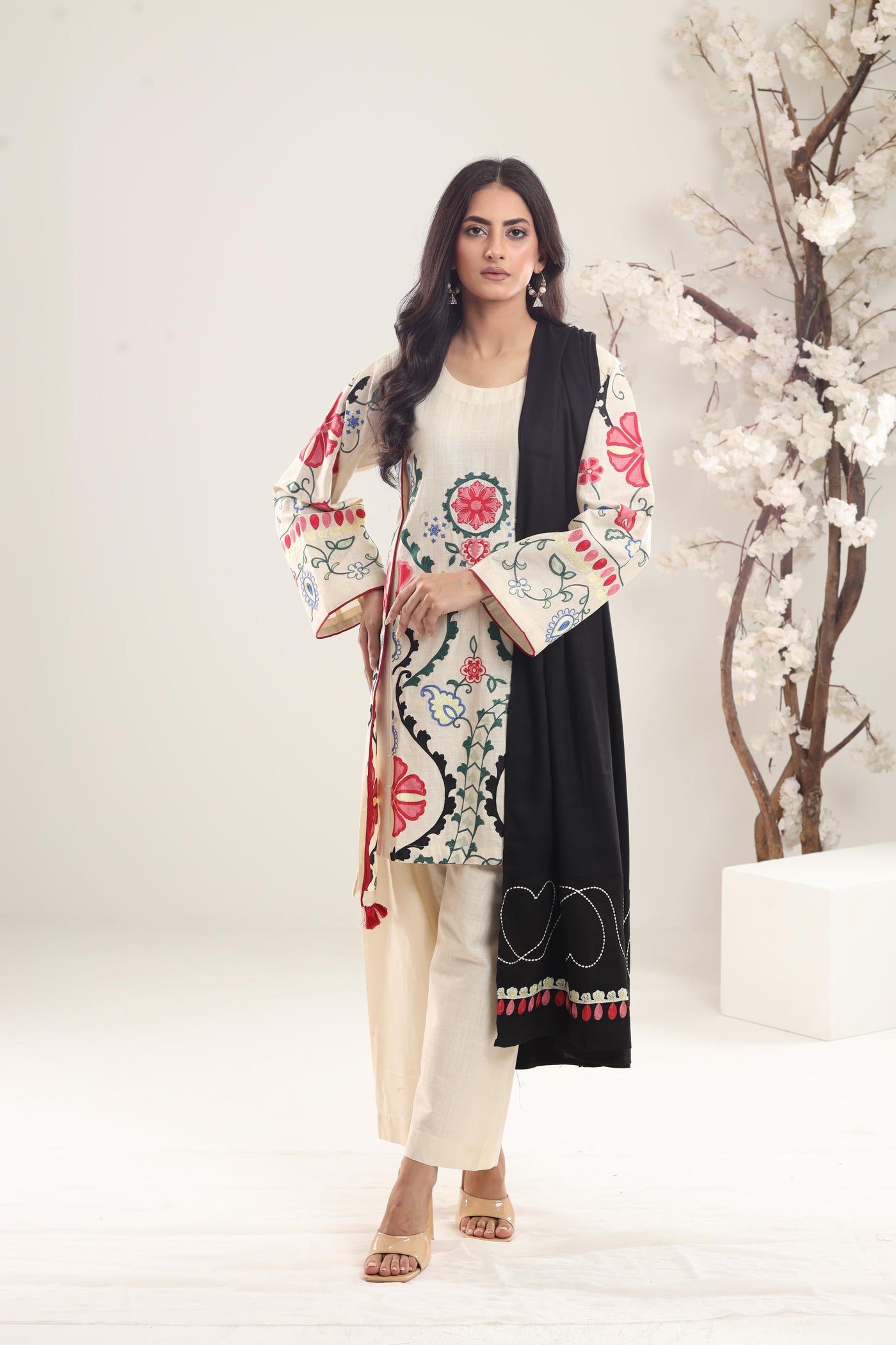 Moonstone-1A - Coco by Zara Shahjahan Winter Stitched