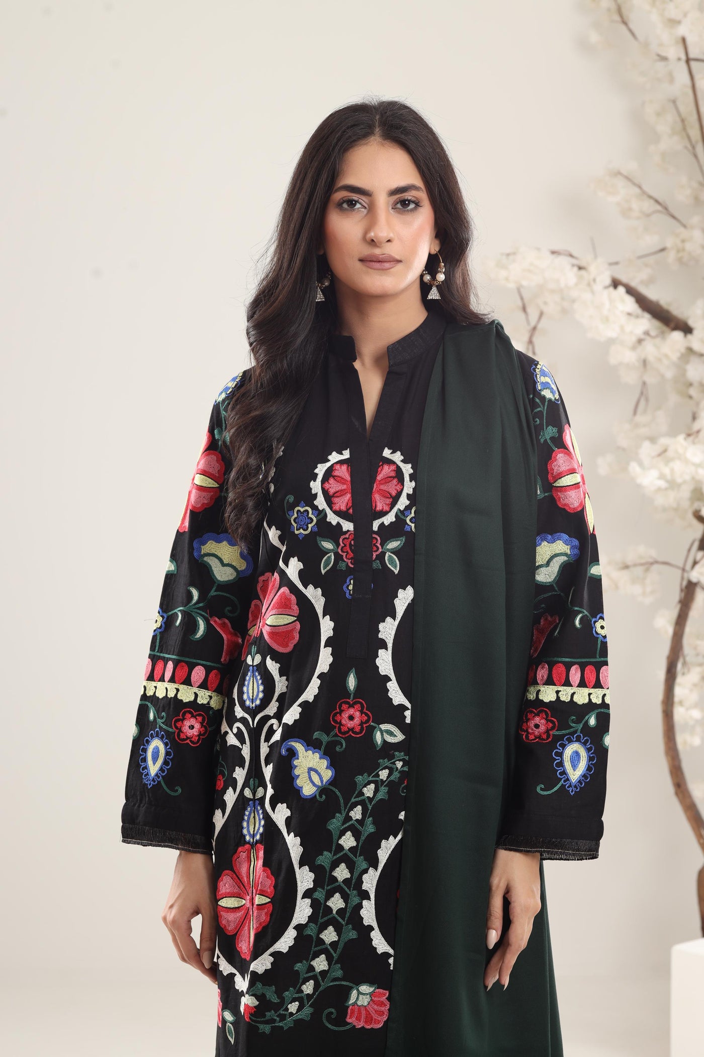 Moonstone-1B - Coco by Zara Shahjahan Winter Stitched