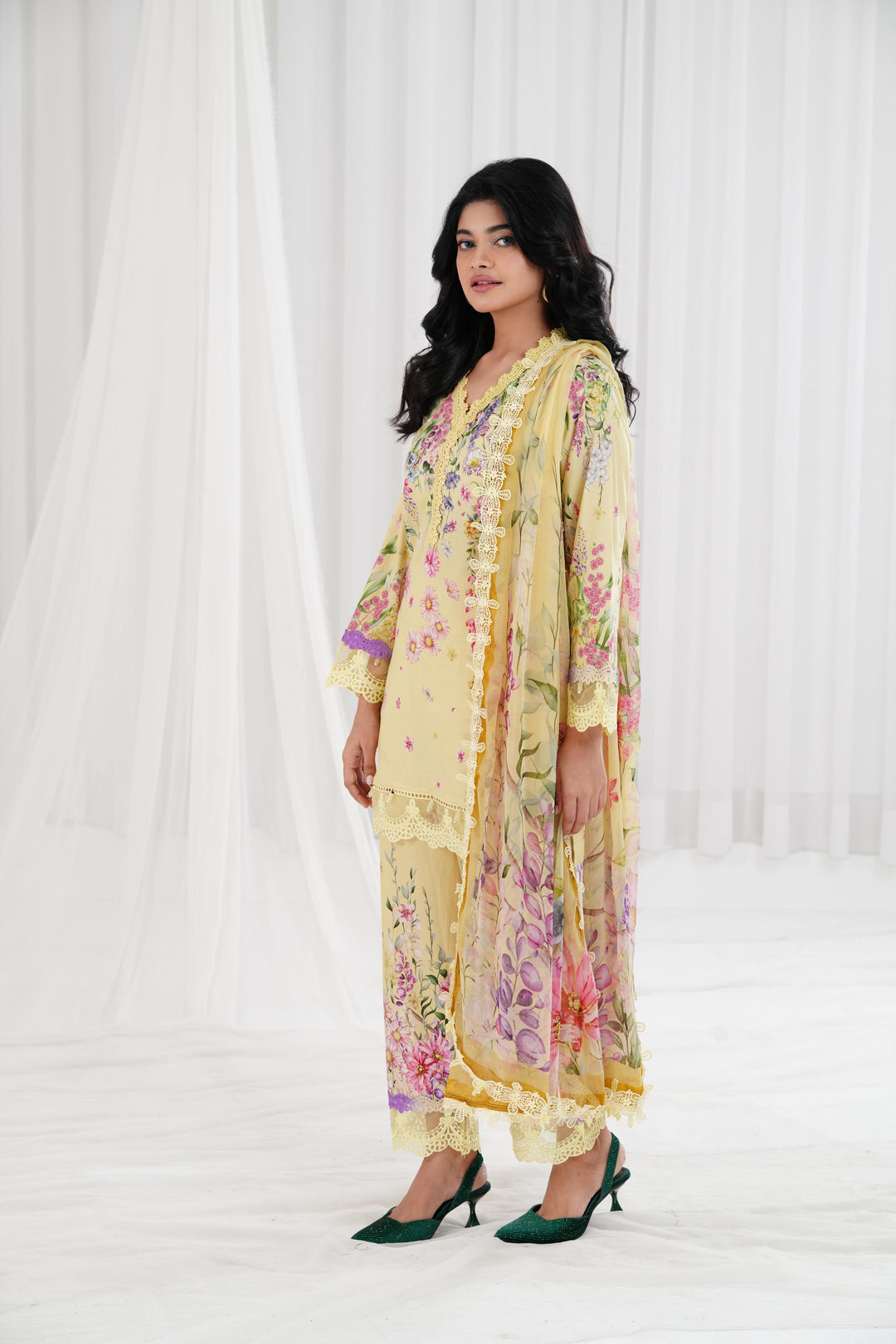 Design 3A - Maria B M Prints Stitched