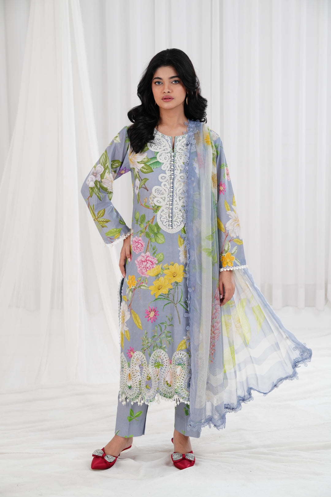 Design 4A - Maria B M Prints Stitched