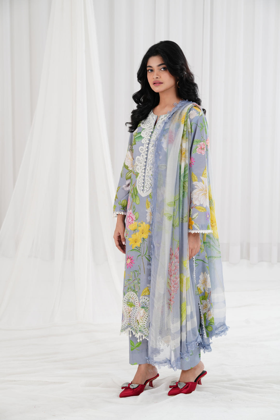 Design 4A - Maria B M Prints Stitched