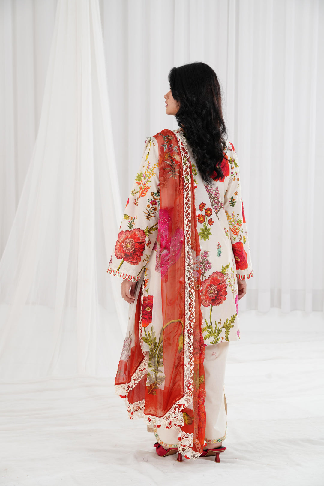 Design 7A - Maria B M Prints Stitched