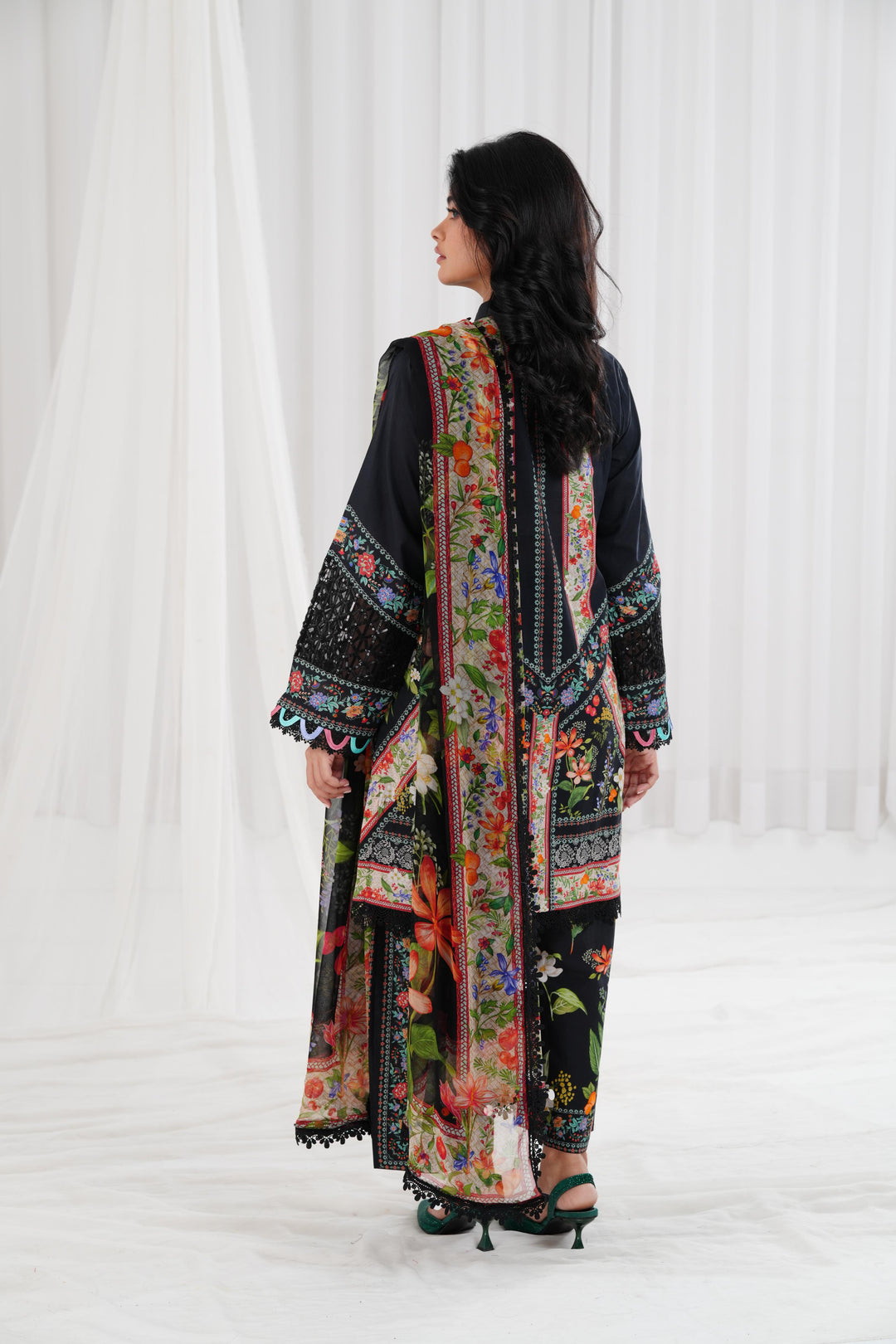 Design 10B - Maria B M Prints Stitched