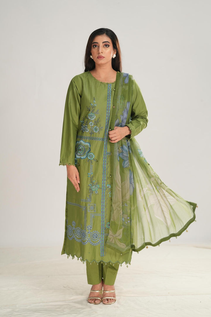 Design 1A - Maria B M Print Stitched