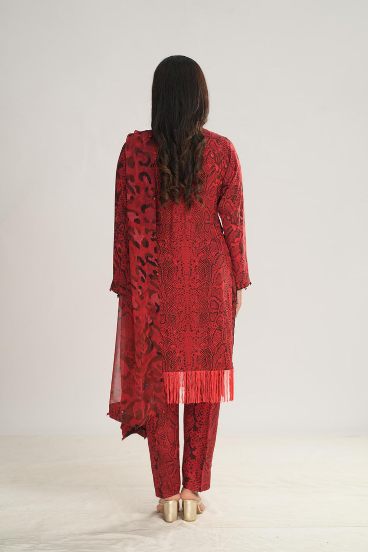 Design 2A - Maria B M Print Stitched