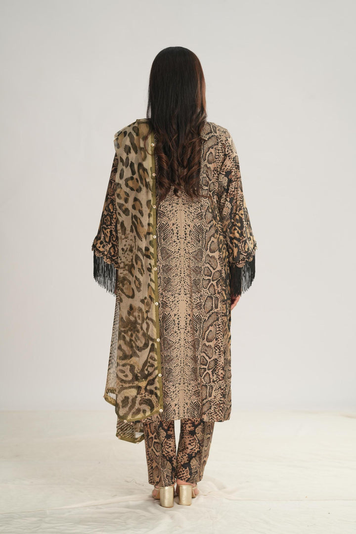 Design 2B - Maria B M Print Stitched