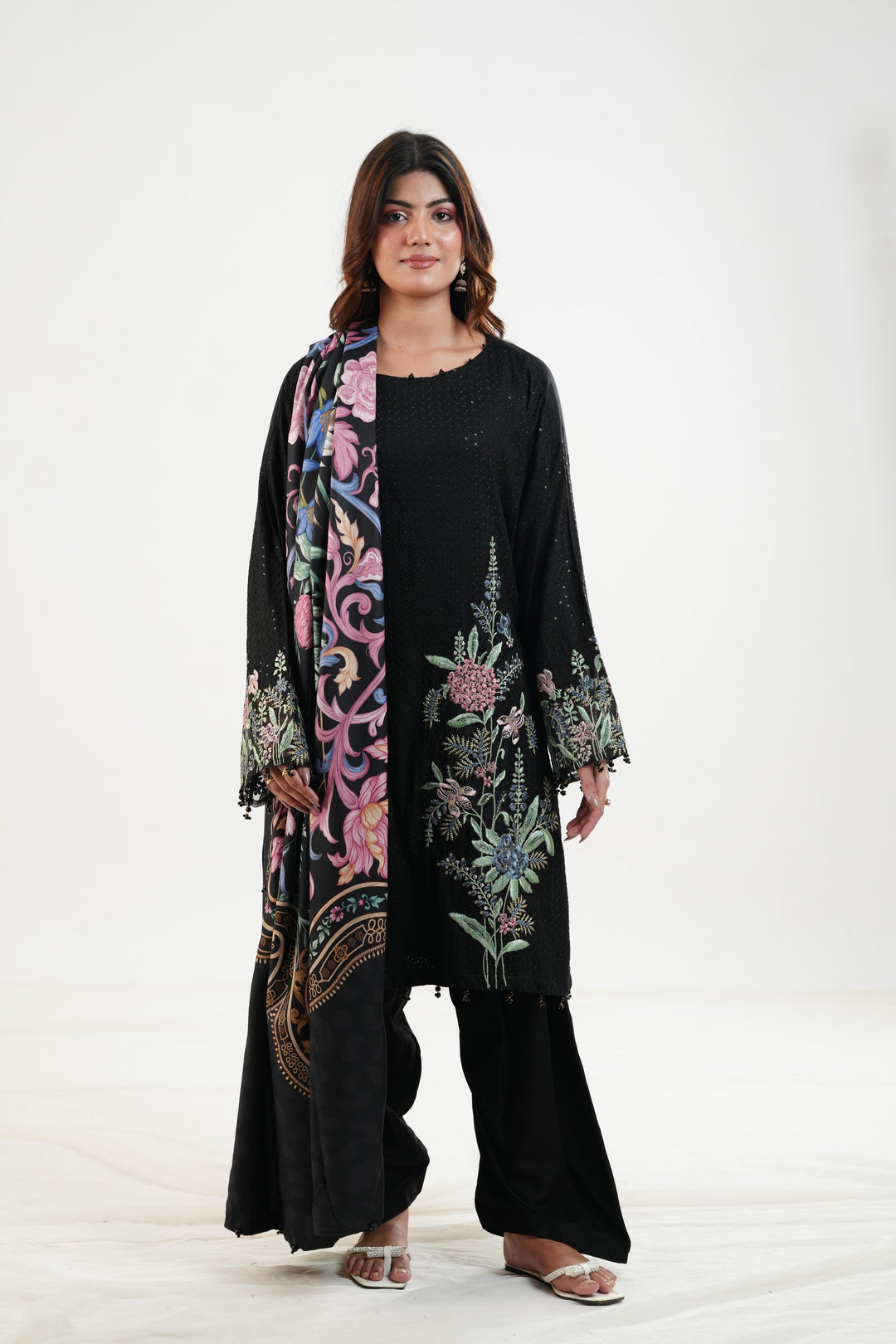 Design 2B - Maria B M Print Festive Stitched