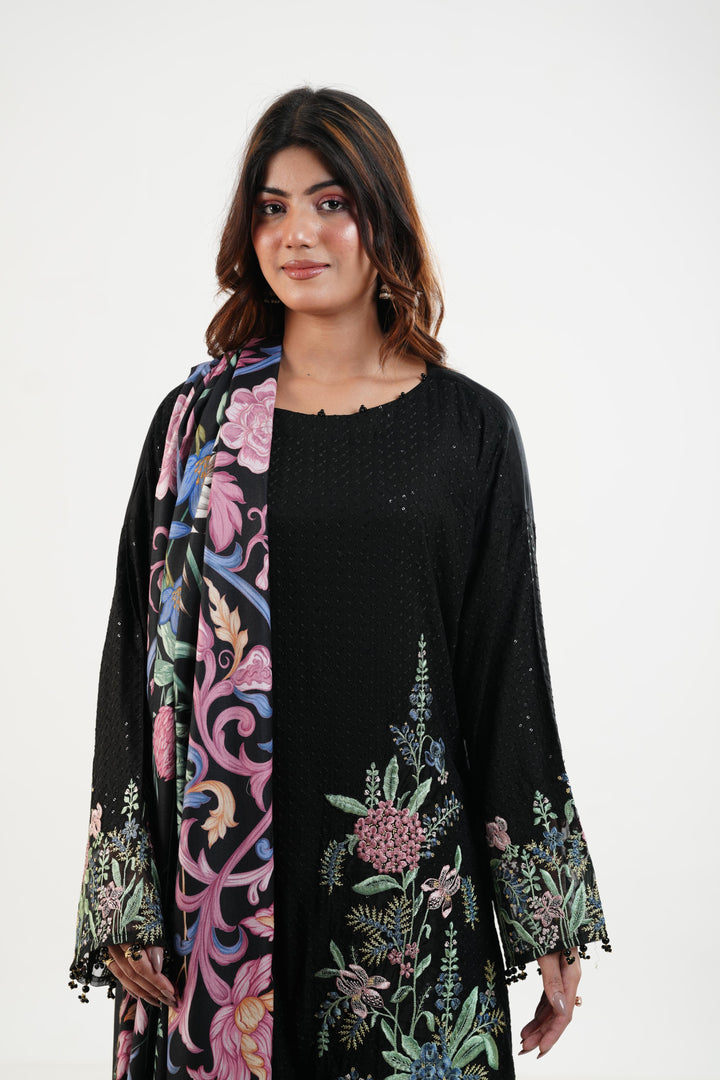 Design 2B - Maria B M Print Festive Stitched