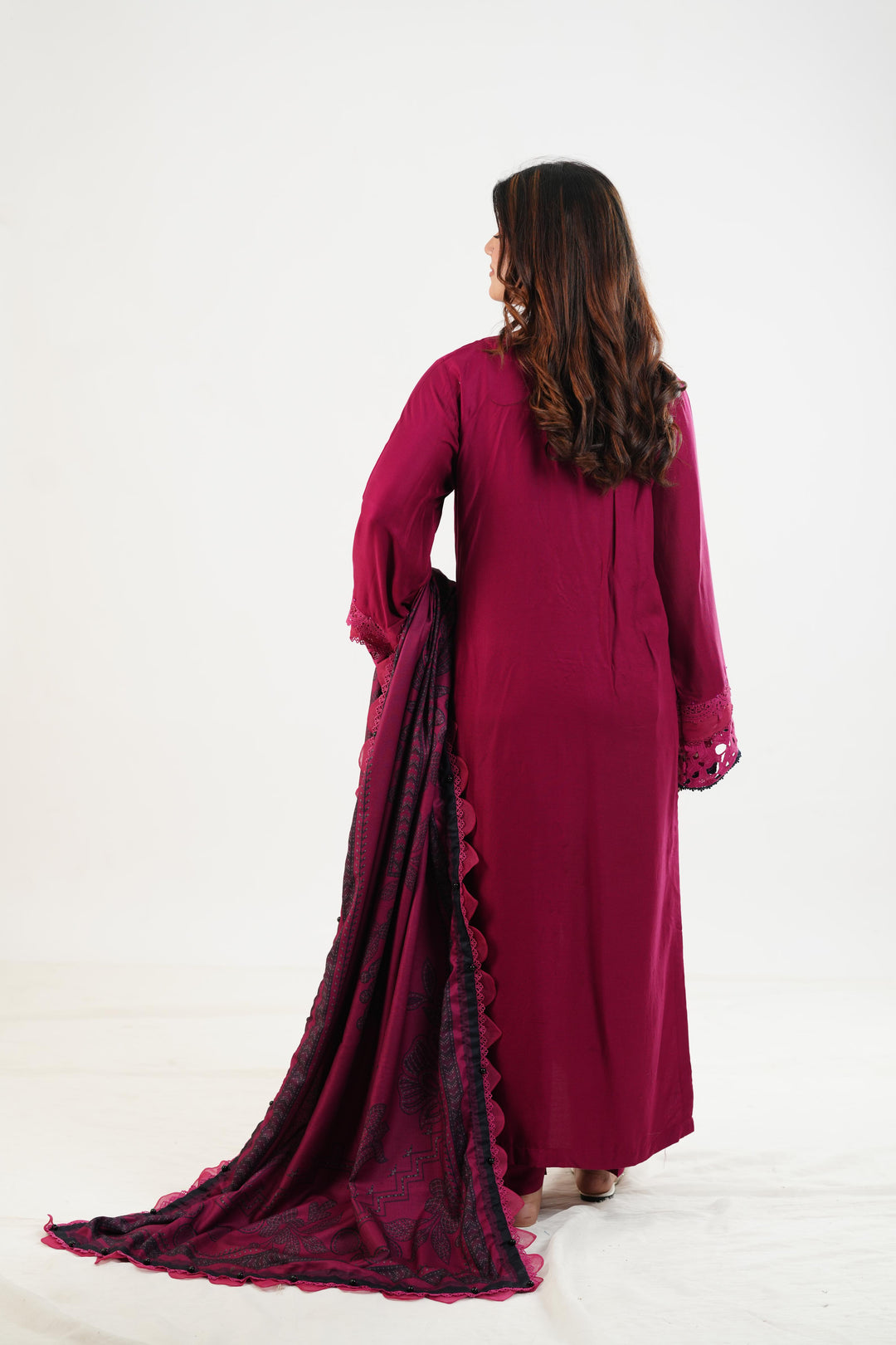 Design 4B - Maria B M Print Festive Stitched