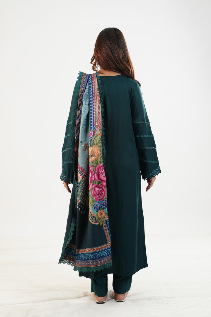 Design 7B - Maria B M Print Festive Stitched