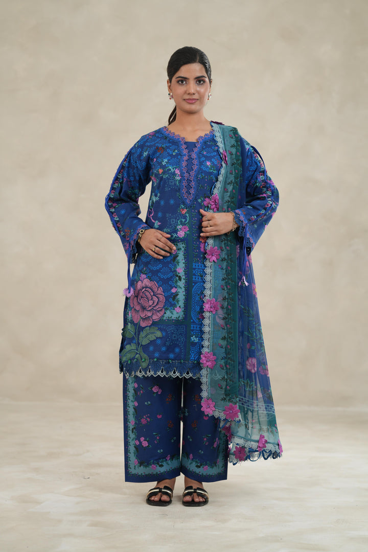 Design 4B - Maria B M Print Stitched