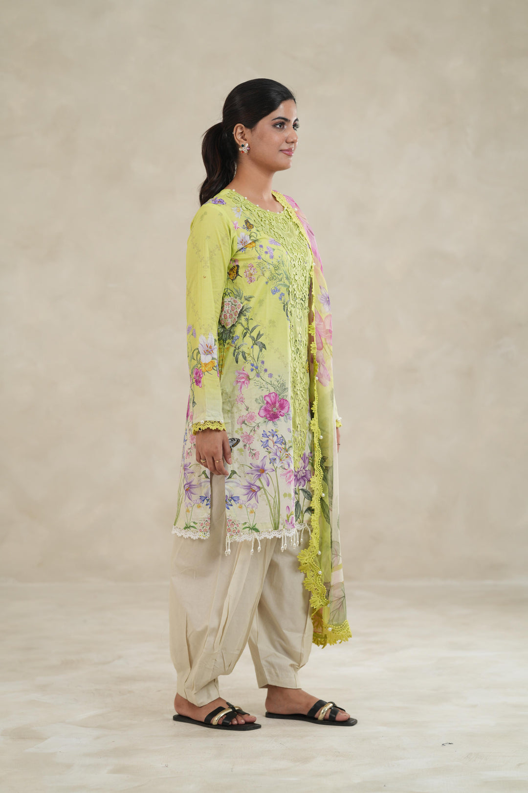 Design 9A - Maria B M Print Stitched