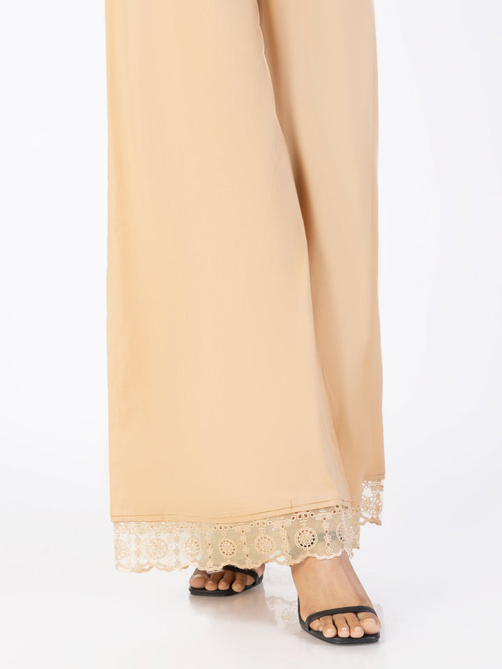 Dyed Beige Trouser - Almirah