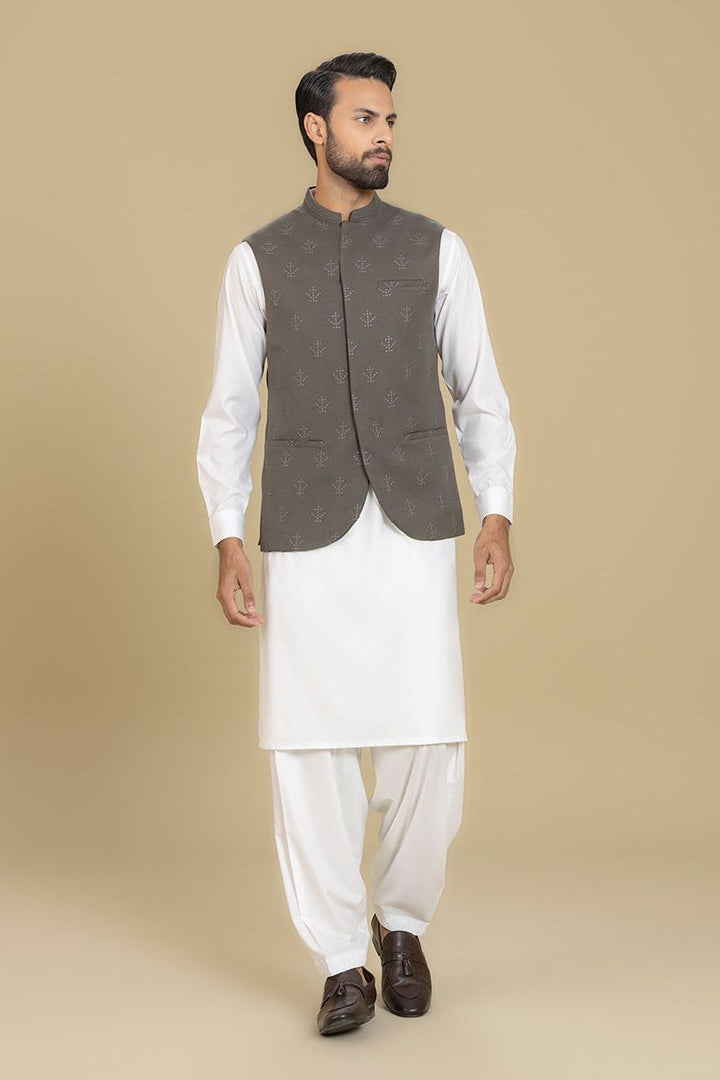 Plain Mauve Waistcoat - Sapphire