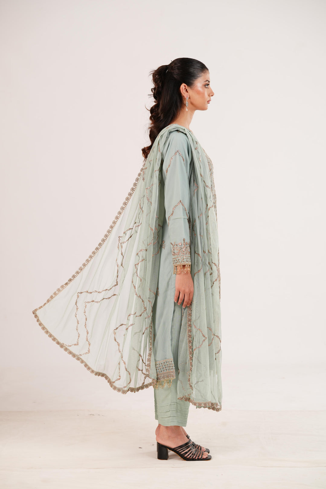 Zarqa - Zarif Mahrosh Collection Stitched