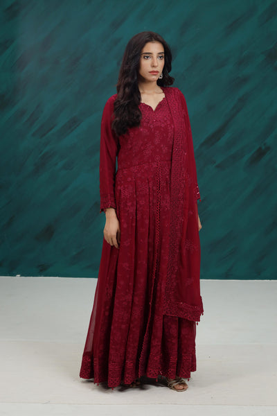 Mystic Mauve - Farasha Lumiere Formal Stitched