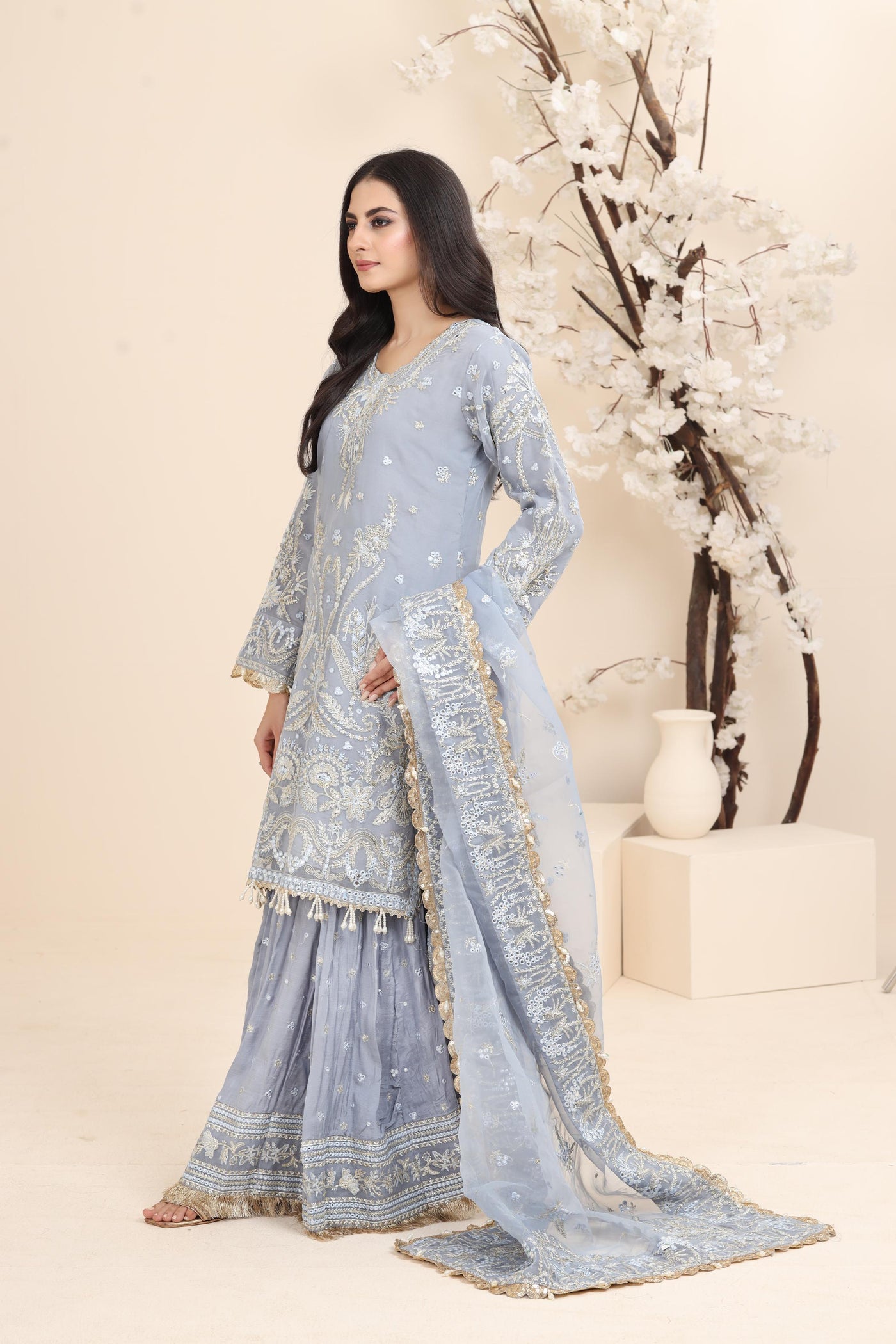 Nashmia - Afrozeh Dastangoi Stitched Collection