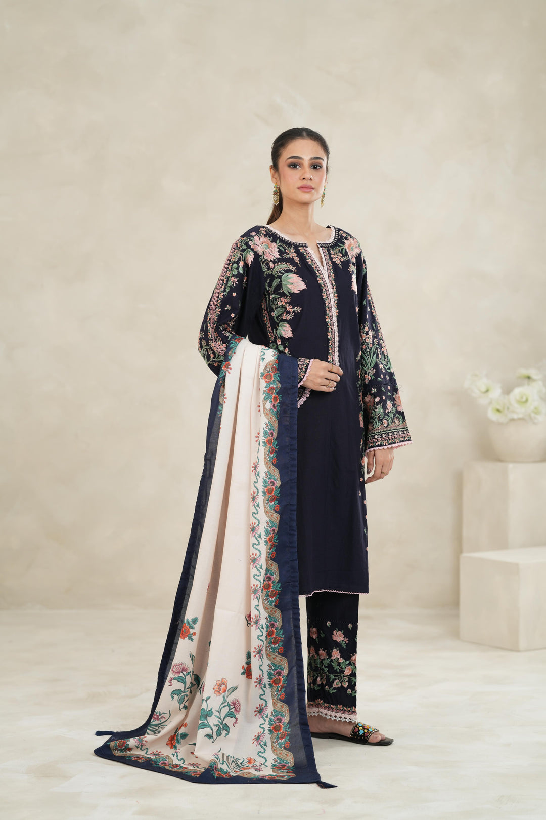Navi - Hussain Rehar Jugnu Collection Stitched