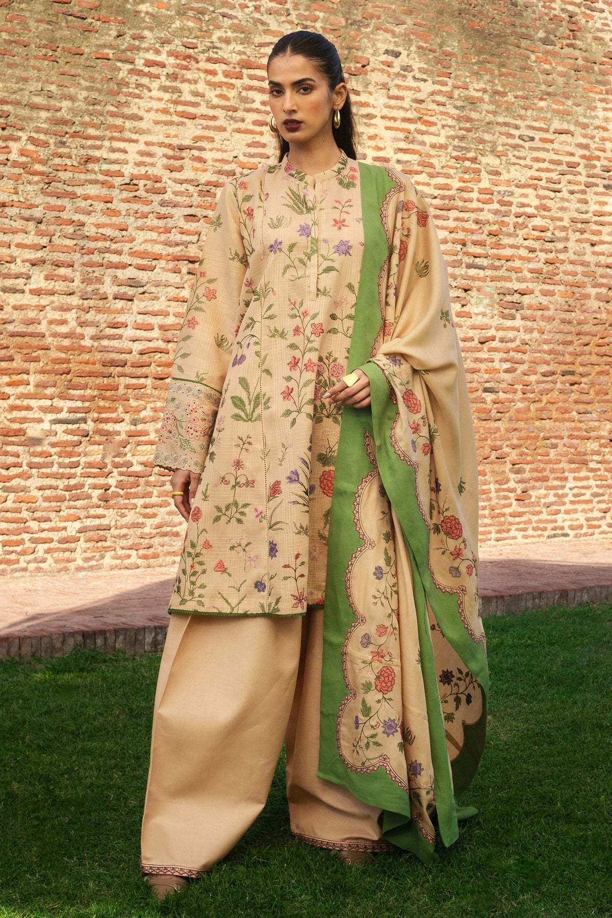 Negah-D3 - Zara Shahjahan Winter Stitched