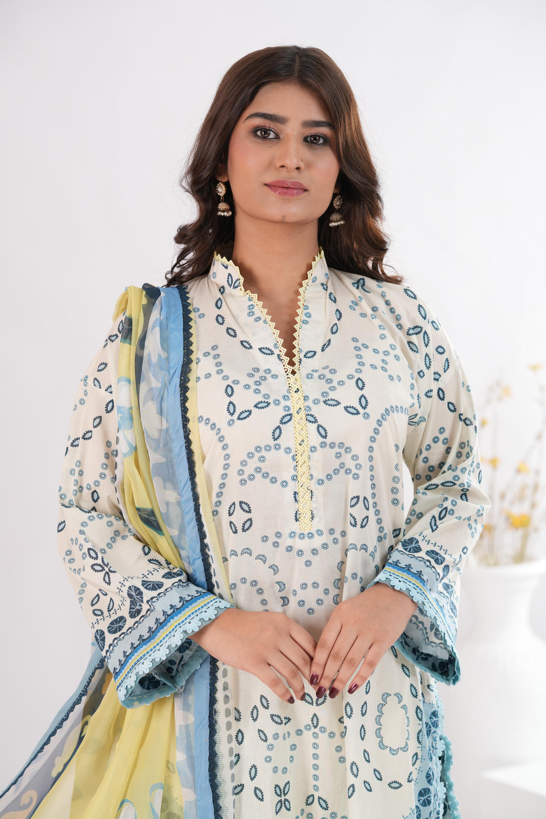 Nelea-2A | Zara Shahjahan Stitched - Coco Prints Edit III