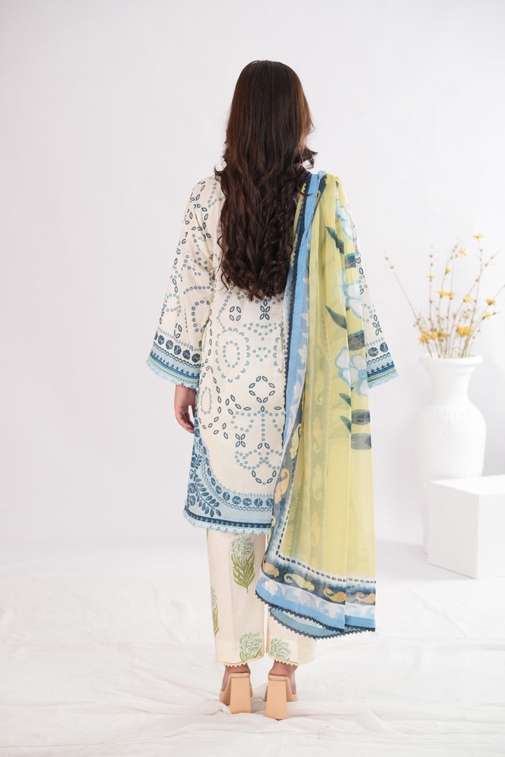 Nelea-2A | Zara Shahjahan Stitched - Coco Prints Edit III