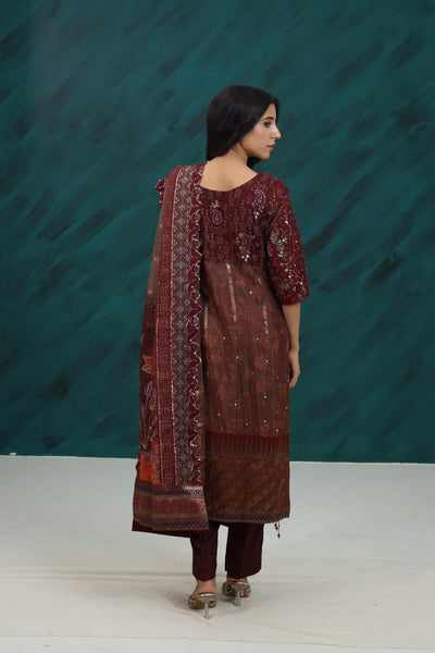 Gehna - Nureh Jhoomro Stitched Collection