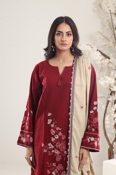 Onxy-7A - Coco by Zara Shahjahan Winter Stitched