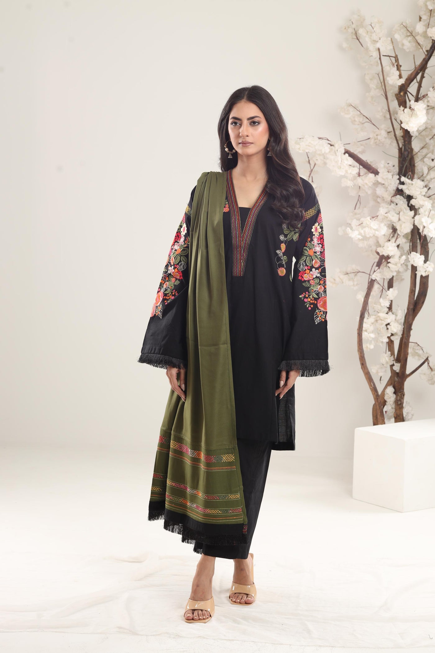 Opal-6A - Coco by Zara Shahjahan Winter Stitched