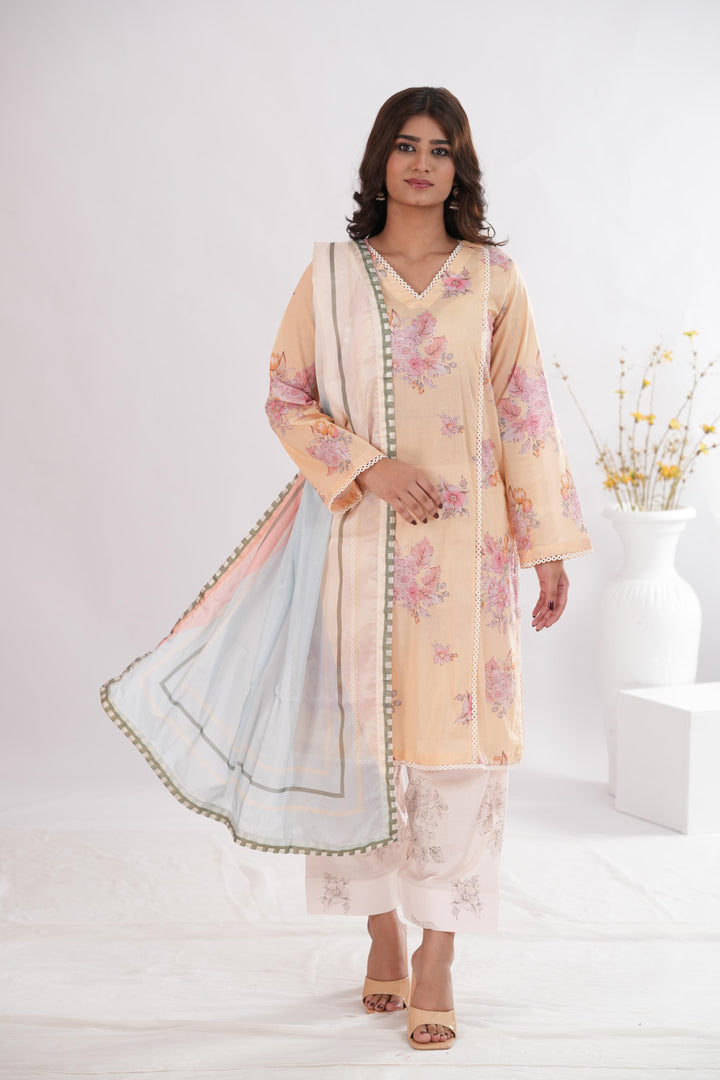 Ovela-1B | Zara Shahjahan Stitched - Coco Prints Edit III