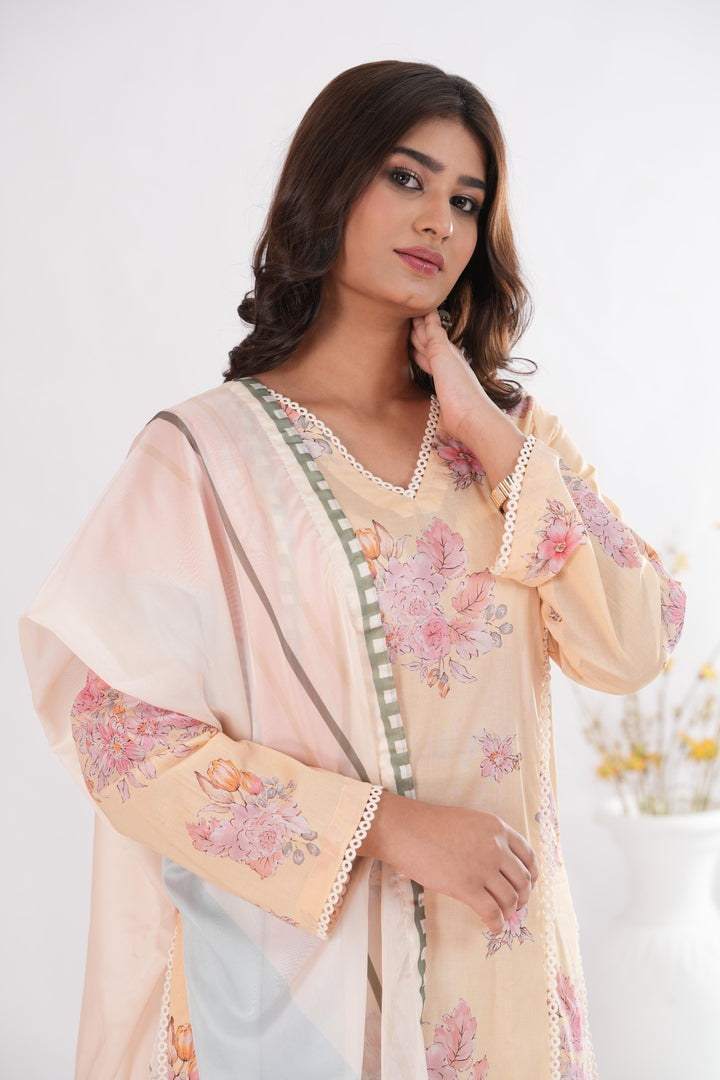 Ovela-1B | Zara Shahjahan Stitched - Coco Prints Edit III