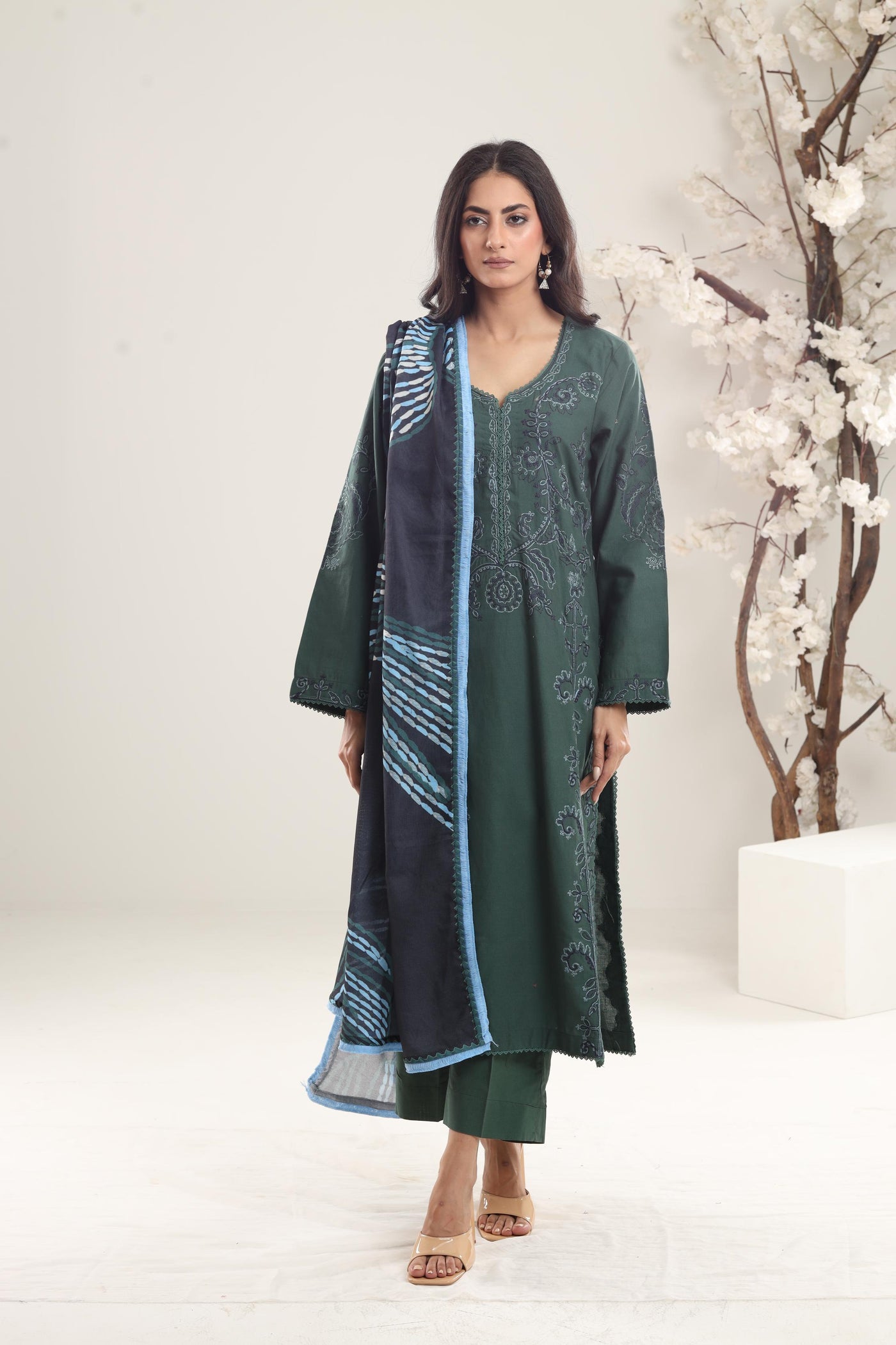 Peridot-5B - Coco by Zara Shahjahan Winter Stitched