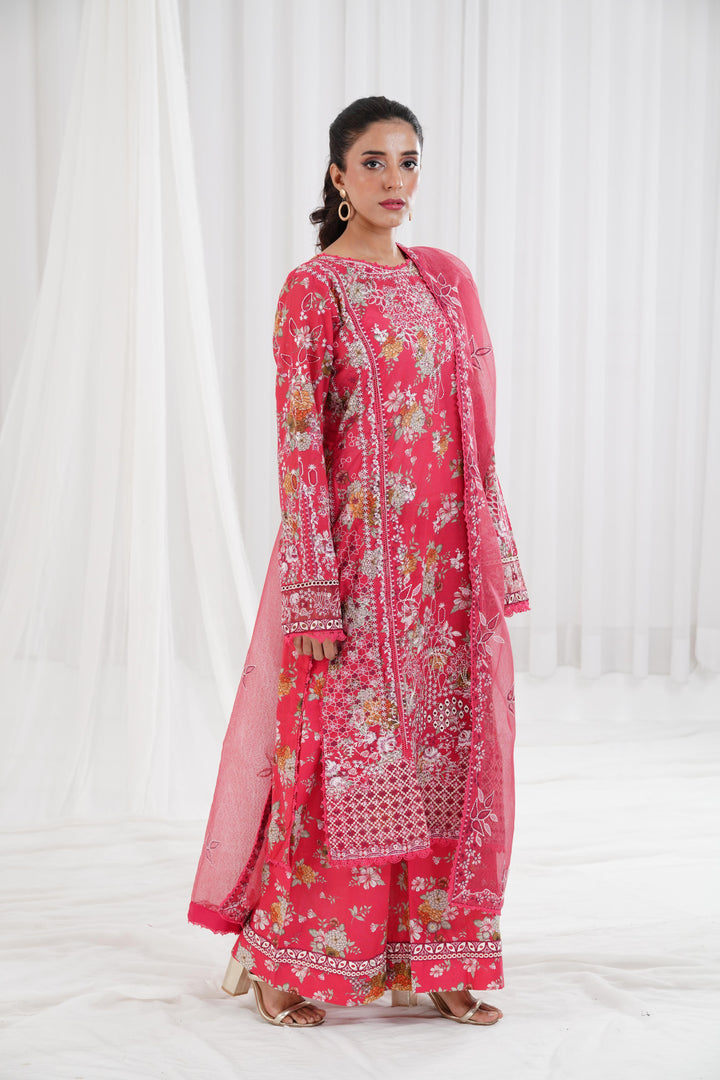 Pink Ruby - Afrozeh Summer Together Stitched