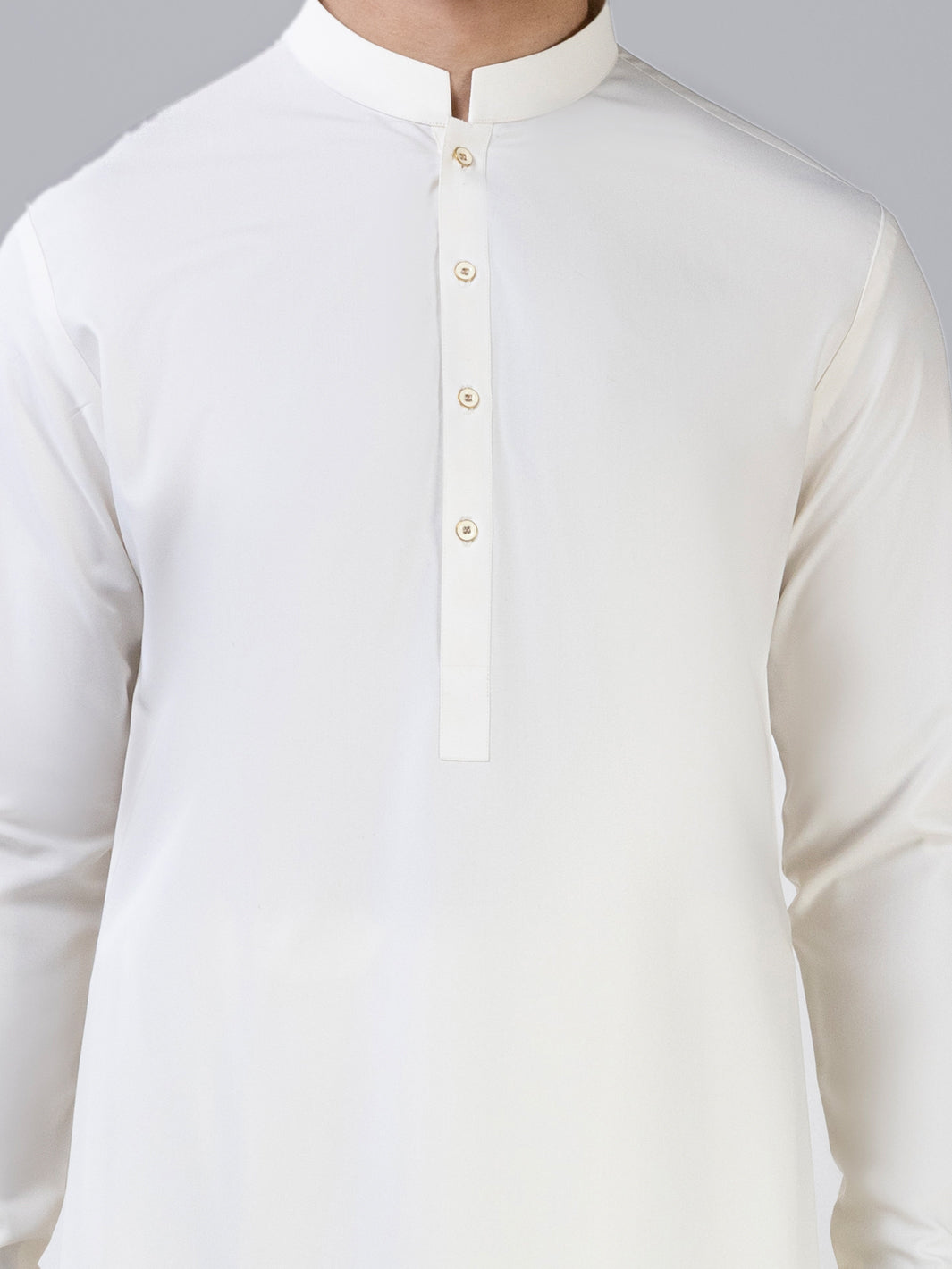 Blended Boski Cream Shalwar Kameez - Panjnad by J. Junaid Jamshed