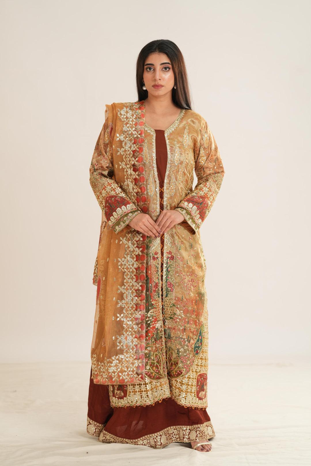 Poshna - Afrozeh Shehnai Wedding Formals Stitched