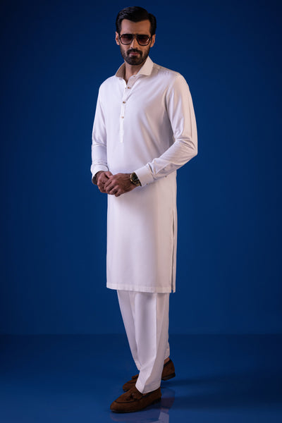 Blended White Shalwar Kameez - Cast & Crew