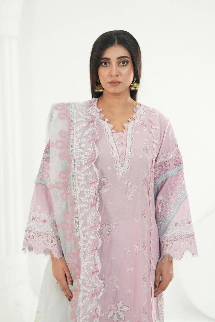 Isane - Qalamkar Festive Lawn '26 Stitched