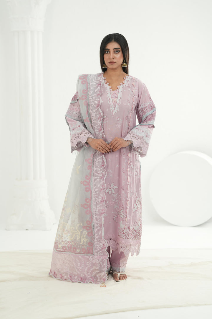 Isane - Qalamkar Festive Lawn '26 Stitched